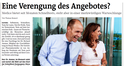 Corona: Eine Verengung des Angebotes?