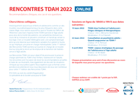 Rencontres TDAH 2022 ONLINE